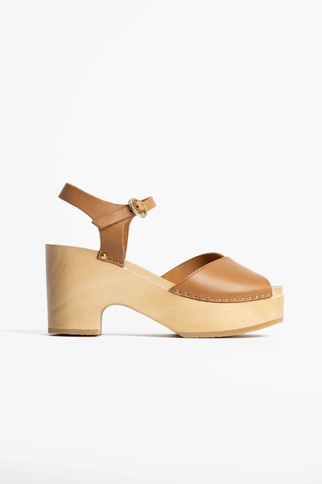 YAZZ VEGETAL LEATHER CAMEL