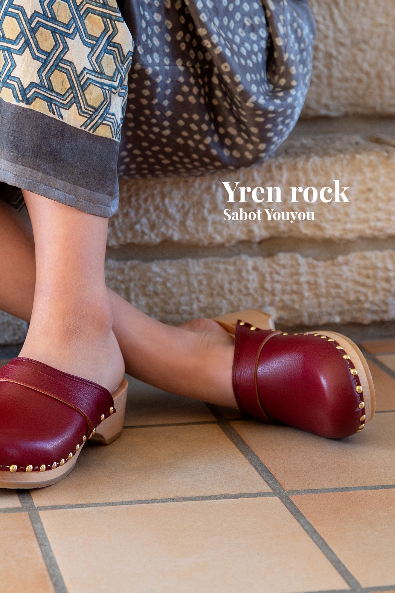 YREN ROCK VEGETAL GRAINE CERISE