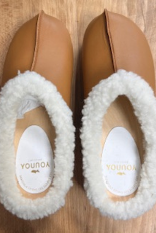 YNUIT FUR VEGETAL CAMEL